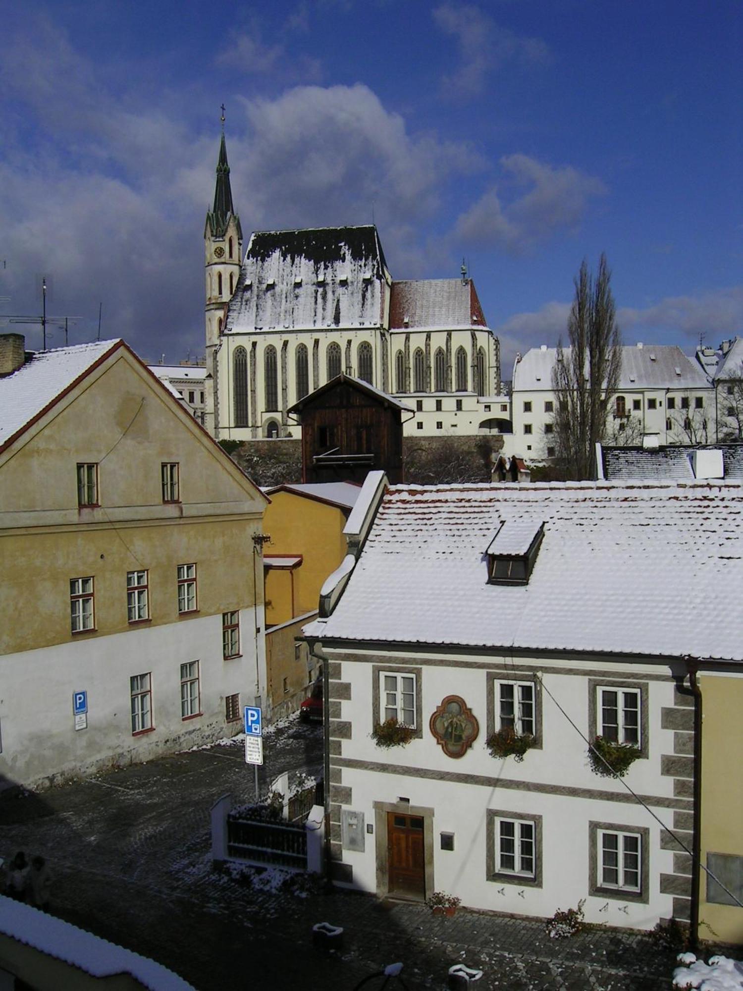 Český Krumlov Pension U Soudu מראה חיצוני תמונה